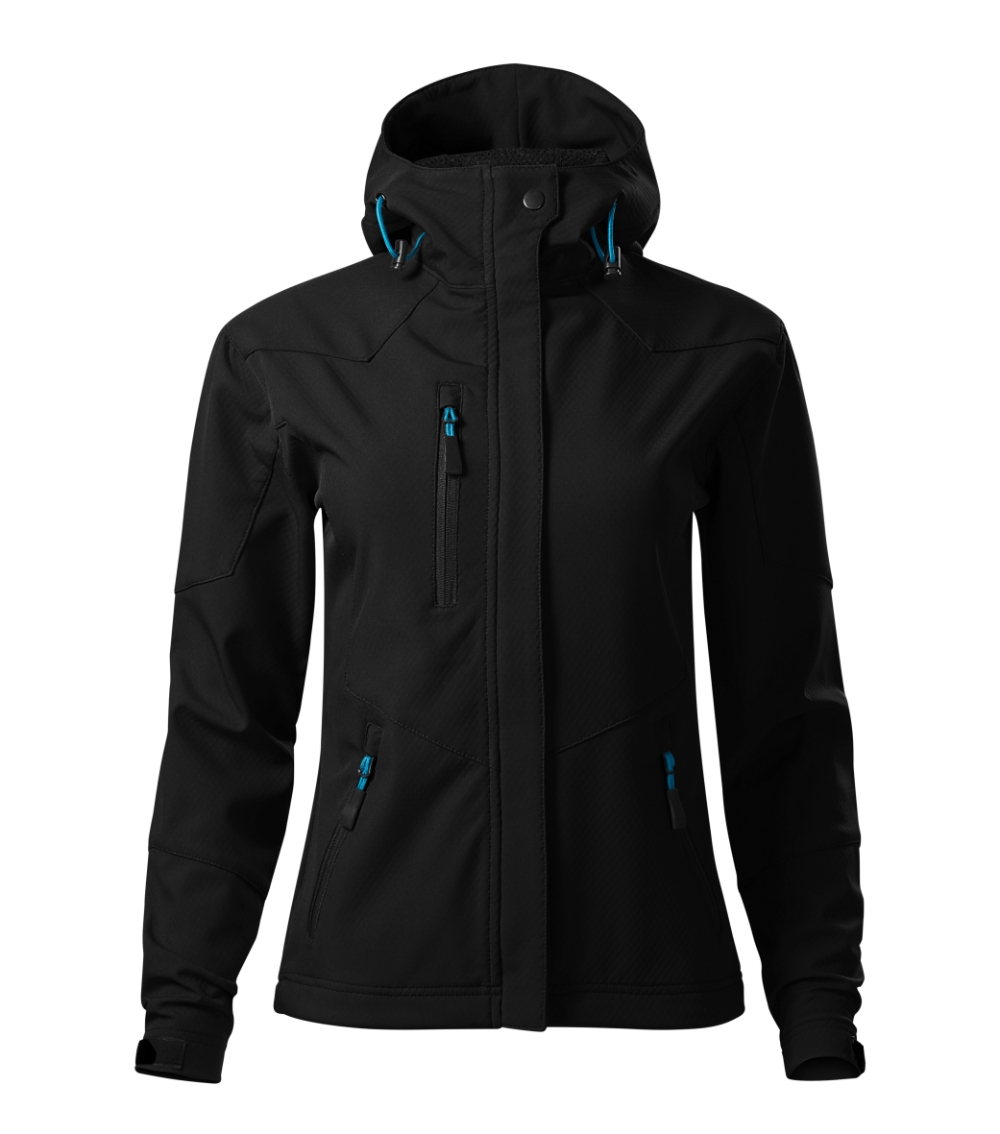 Softshell kurtka damska Malfini Nano 532 - Czarny - Przód